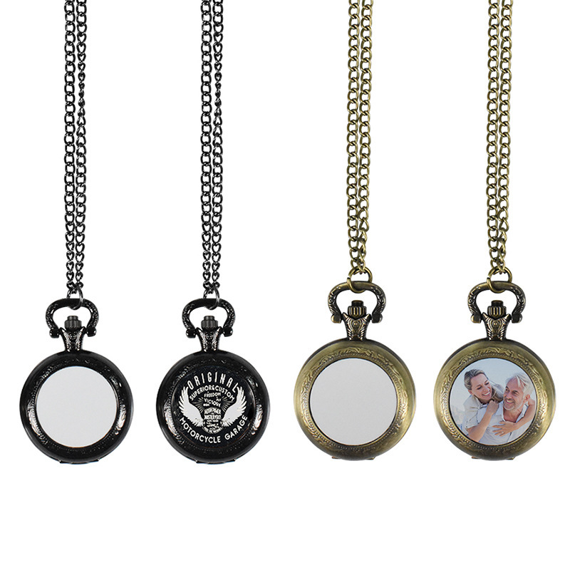 Jewelry Like Watches - Custom Vintage Metal Pocket Watch Pendant