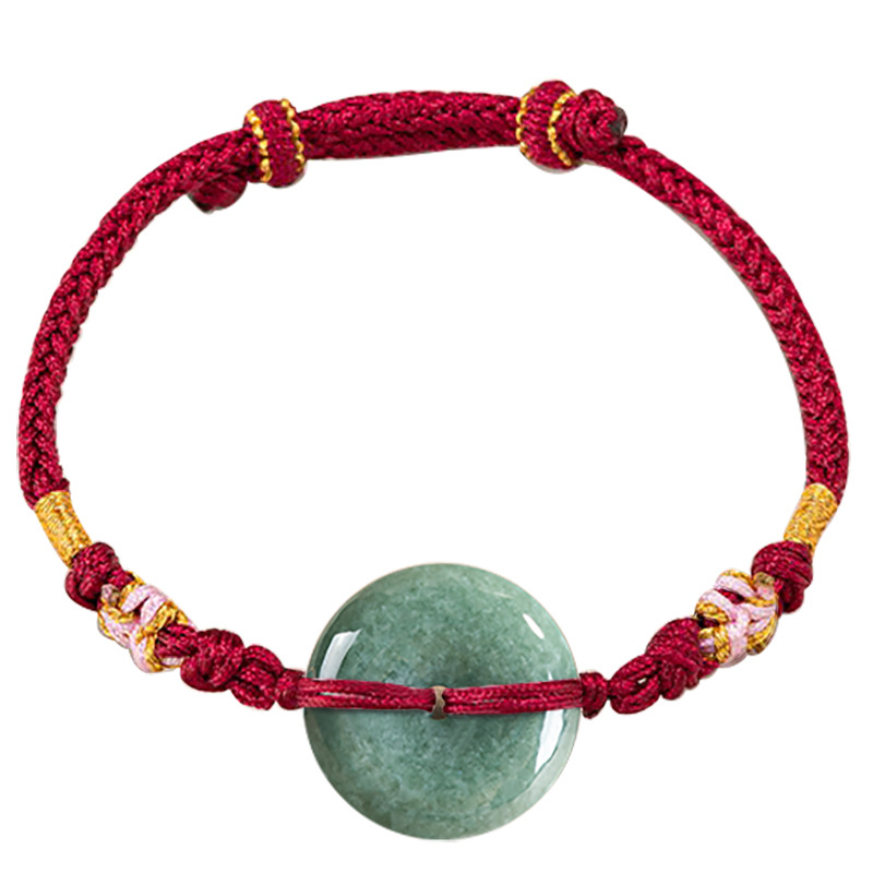 Jewelry & Watches Vitopoulos Reviews - Green Myanmar Jadeite Donut Bracelet Designer