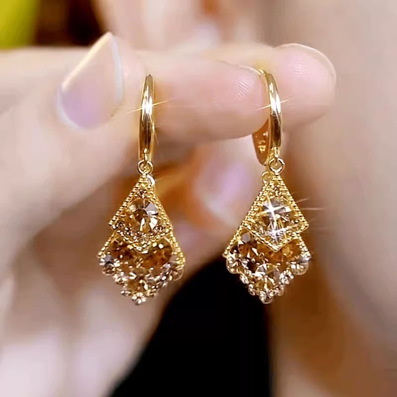 Temperament Goddess Fashion Ea - Diamond Stud Earrings recension och pris