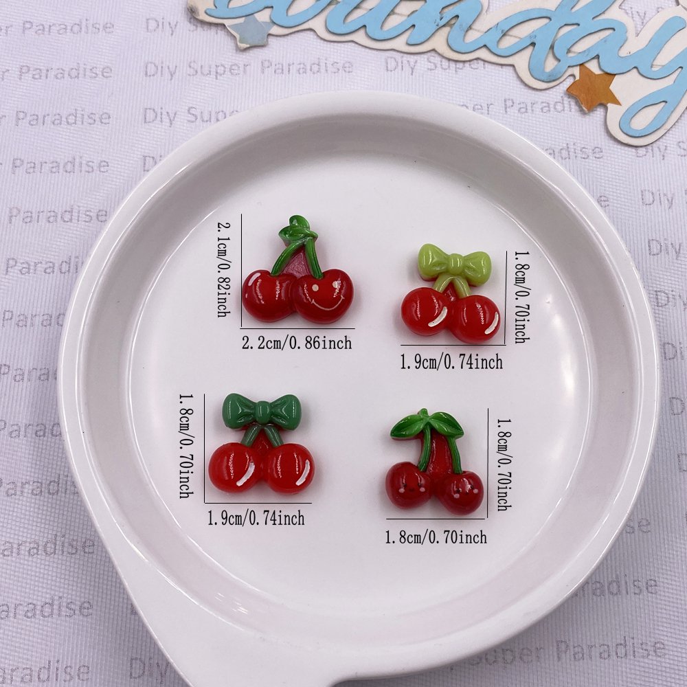 16pcs Colorful Kawaii Cartoon  - Paradise Jewelry & Watches Llc Miami Reviews recension och pris