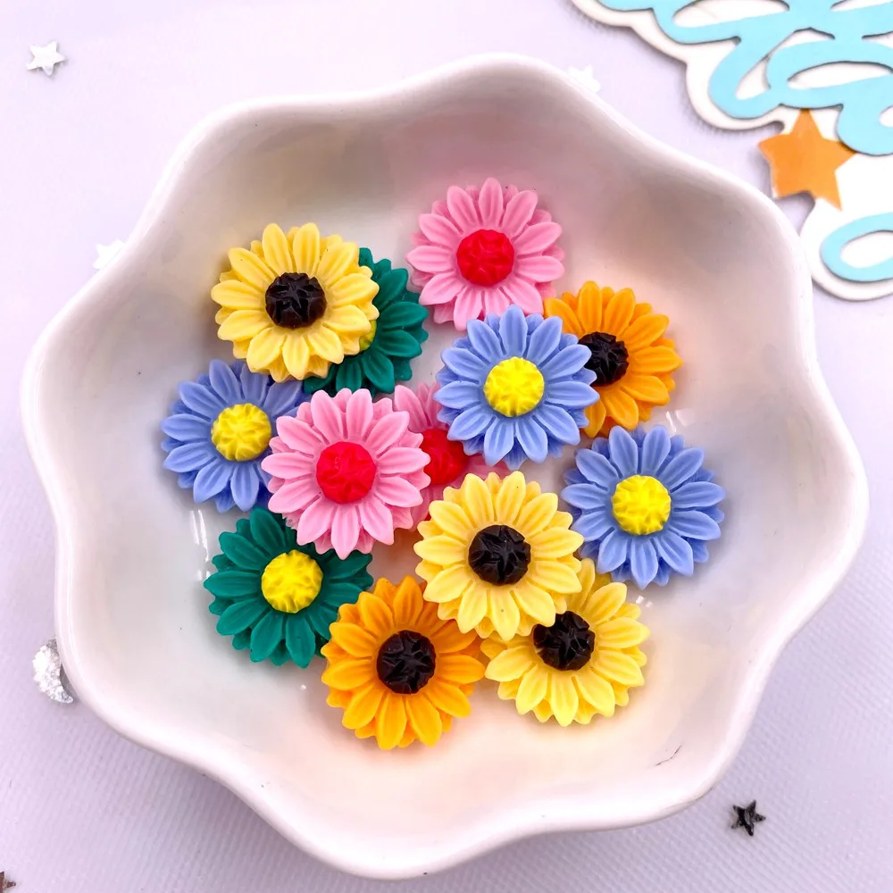30Pcs Resin Colorful 15mm Sunf - Paradise Jewelry & Watches Llc Miami Reviews recension och pris
