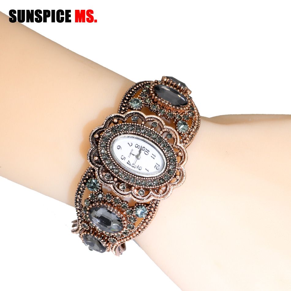 SUNSPICE-MS Quartz Wristwatch  - Indian Jewelry Watches recension och pris