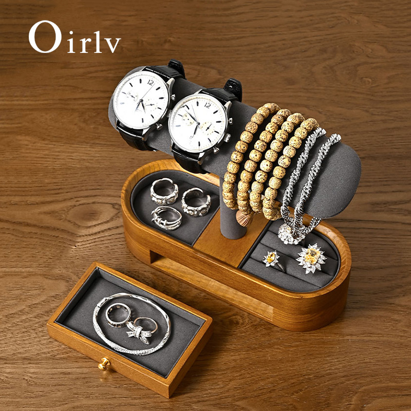 Oirlv Solid Wood Watch Organiz - Jewelry Like Watches recension och pris