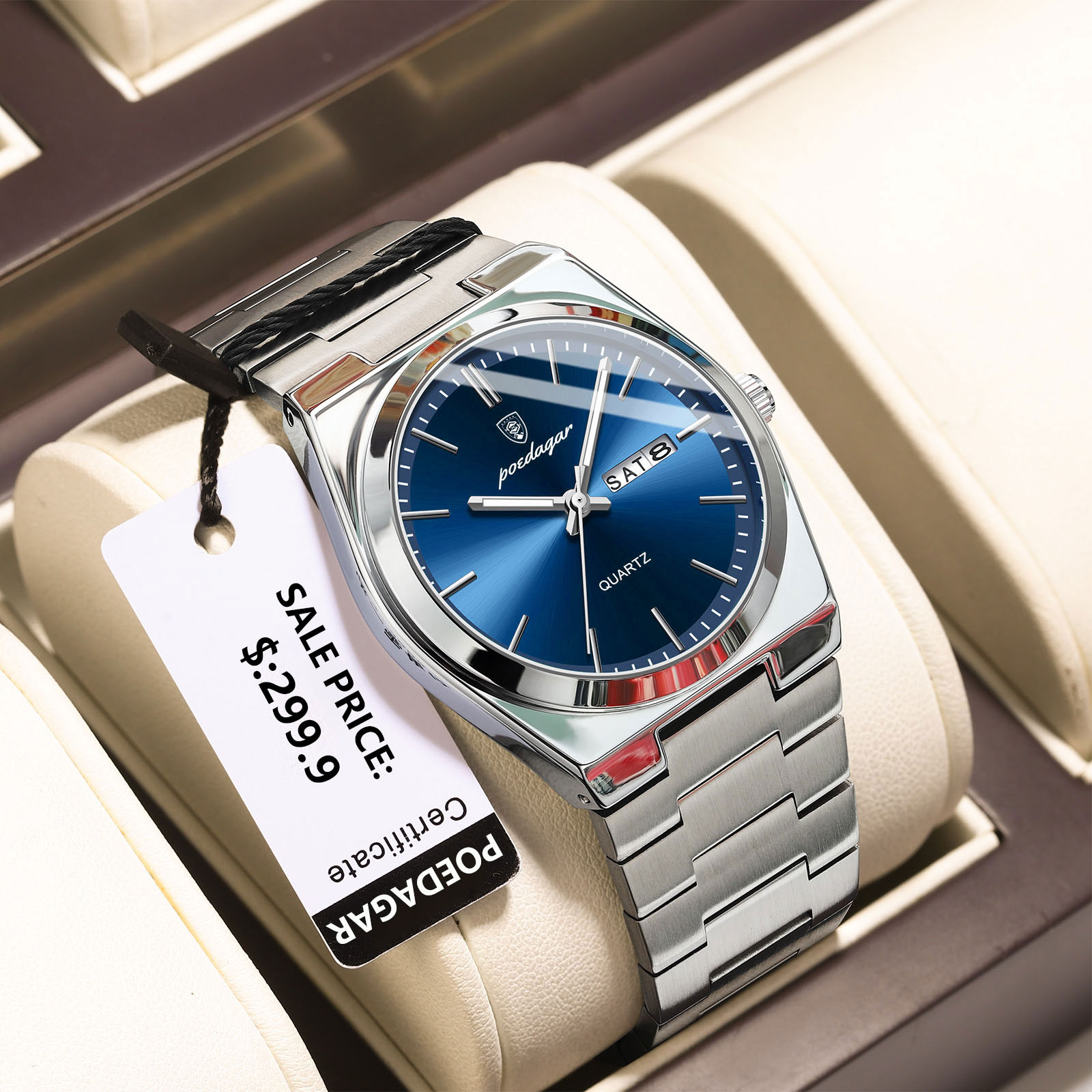 POEDAGAR Luxury Watches For Me - Patek Philippe Watch Nautilus recension och pris