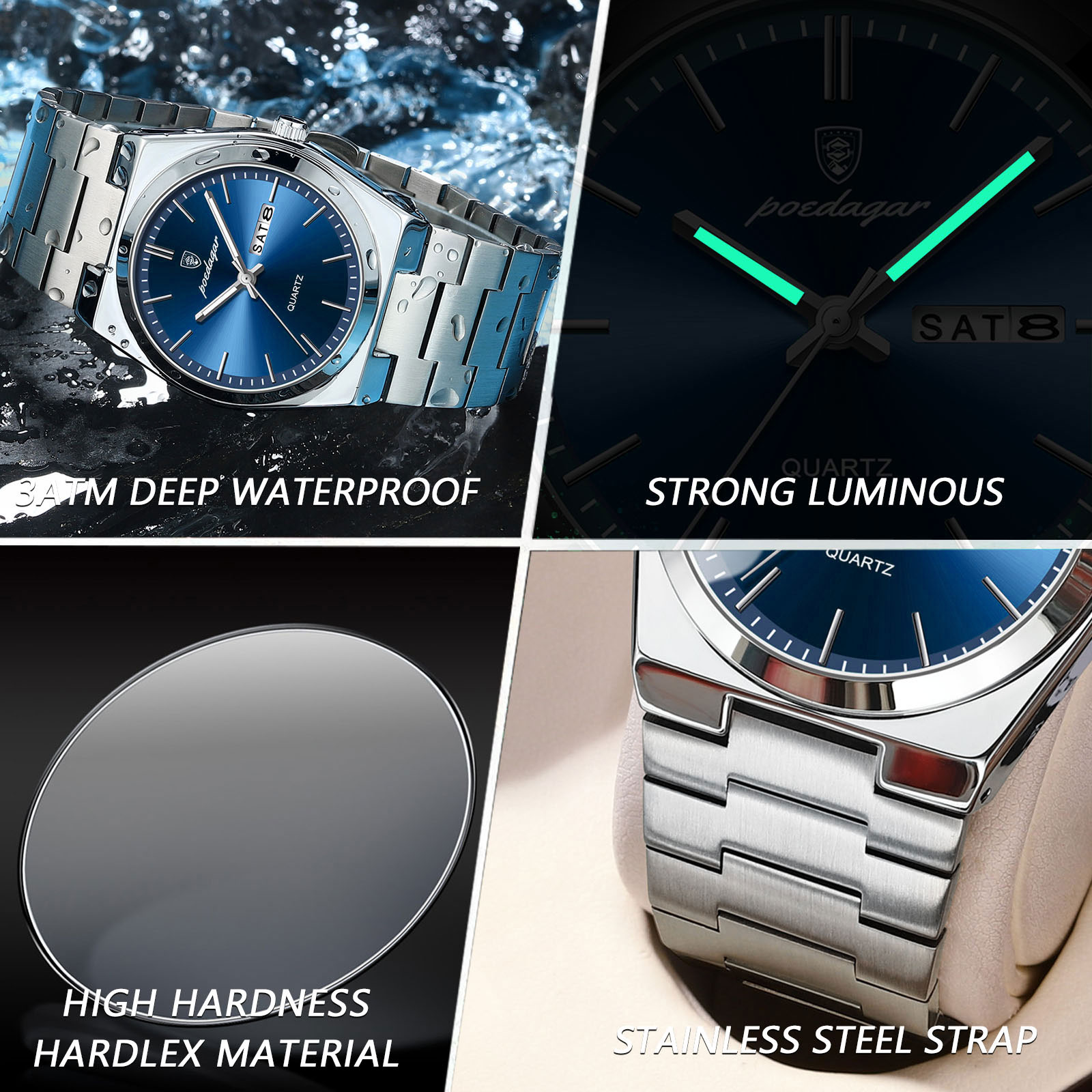 POEDAGAR Luxury Watches For Me - Patek Philippe Watch Nautilus recension och pris