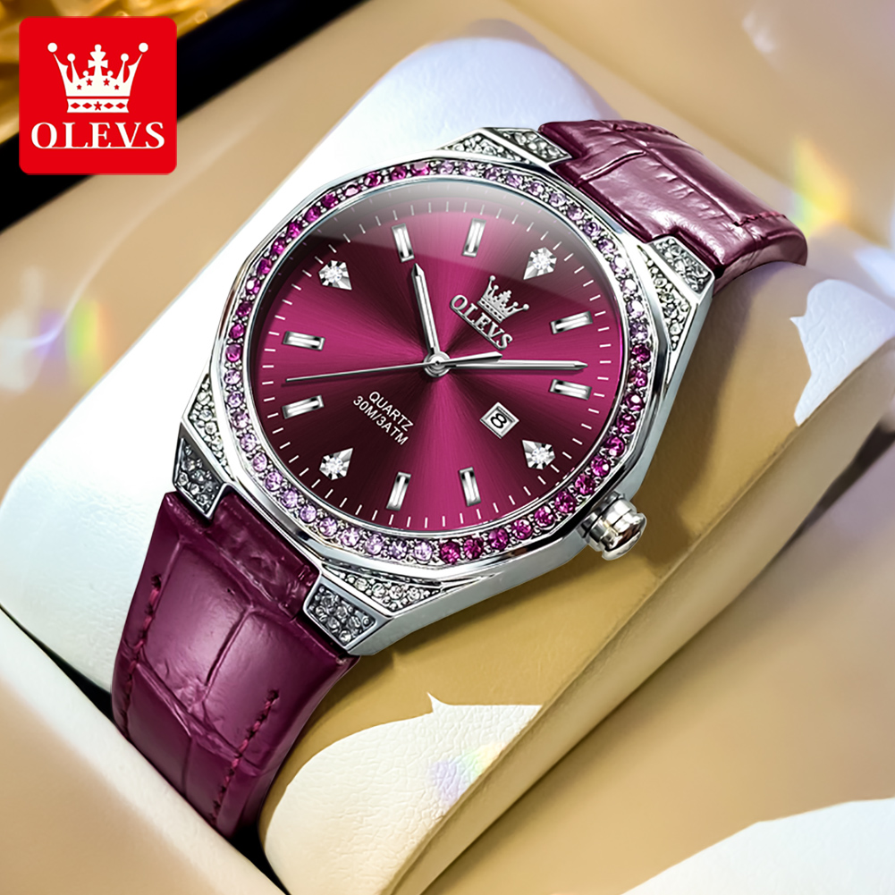 OLEVS Original Women's Watches - Jewelry Diamond Watches recension och pris