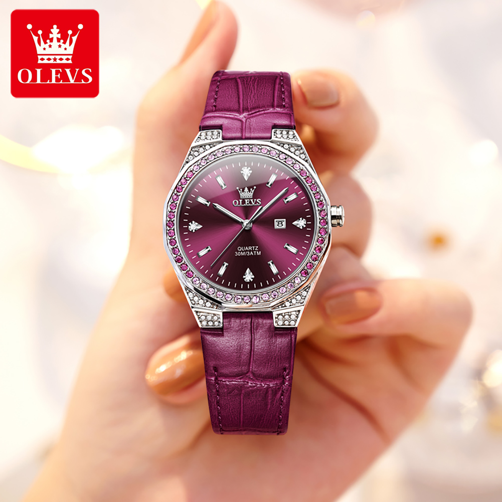 OLEVS Original Women's Watches - Jewelry Diamond Watches recension och pris