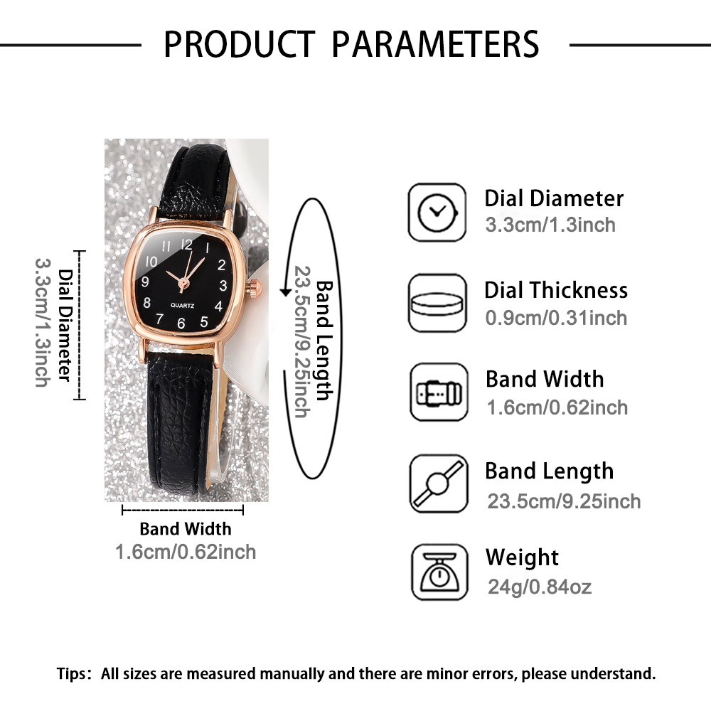 6Pcs  Quartz Watch & Jewelry S - Jewelry Like Watches recension och pris