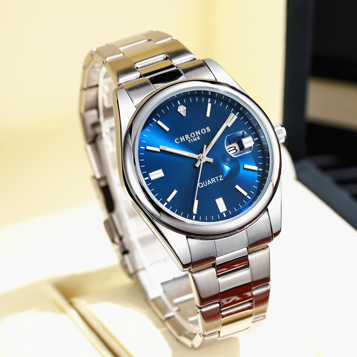 CHRONOS Top Brand Luxury Man W - Patek Philippe Watch Nautilus recension och pris