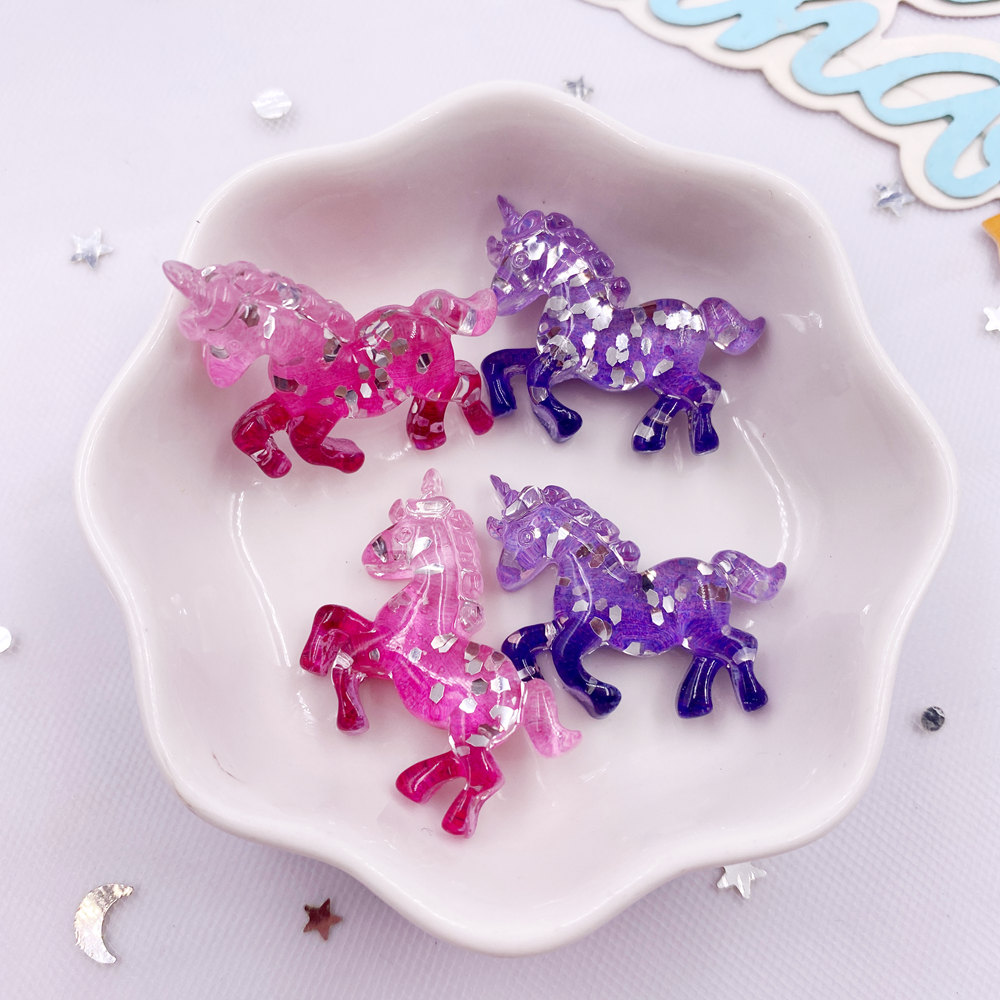 6PCS Colorful Resin Glitter 3D - Paradise Jewelry & Watches Llc Miami Reviews recension och pris