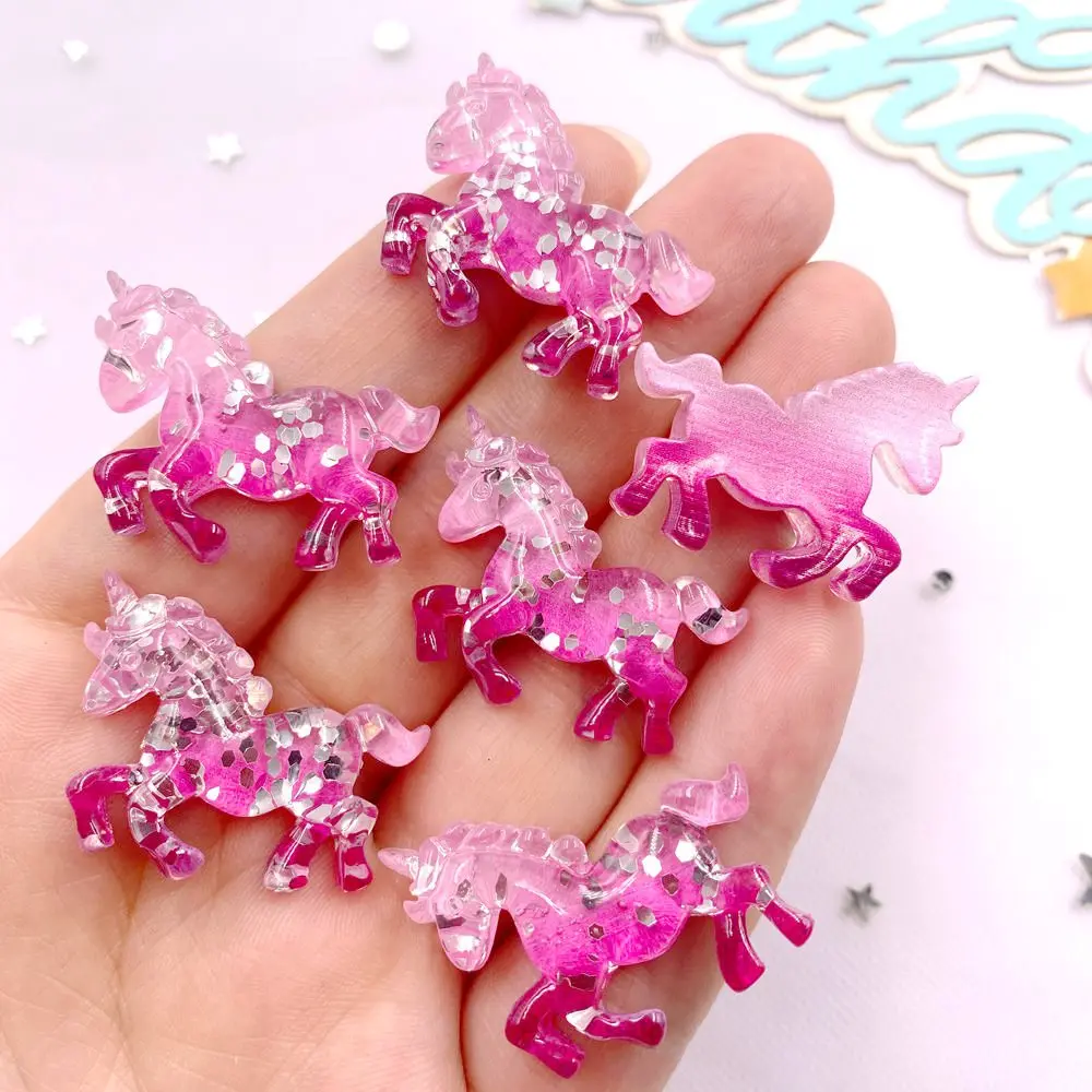 6PCS Colorful Resin Glitter 3D - Paradise Jewelry & Watches Llc Miami Reviews recension och pris