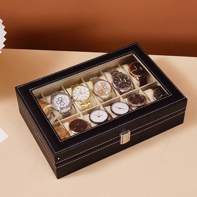 1pc High End Leather Watch Box - Jewelry Or Watches recension och pris
