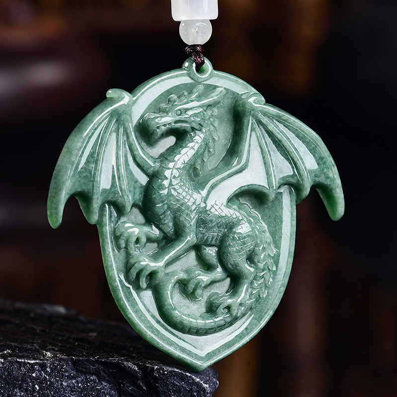 Natural Burmese Jadeite Dragon - Jewelry & Watches Vitopoulos Reviews recension och pris