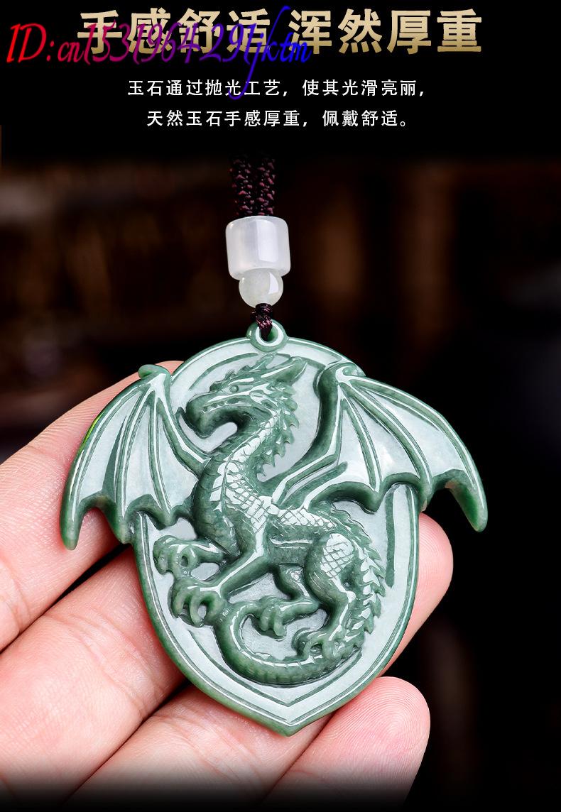 Natural Burmese Jadeite Dragon - Jewelry & Watches Vitopoulos Reviews recension och pris