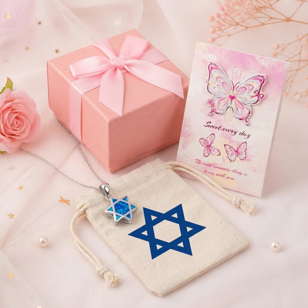 Star of David Opal Pendant Nec - Jewelry & Watches Vitopoulos Reviews recension och pris