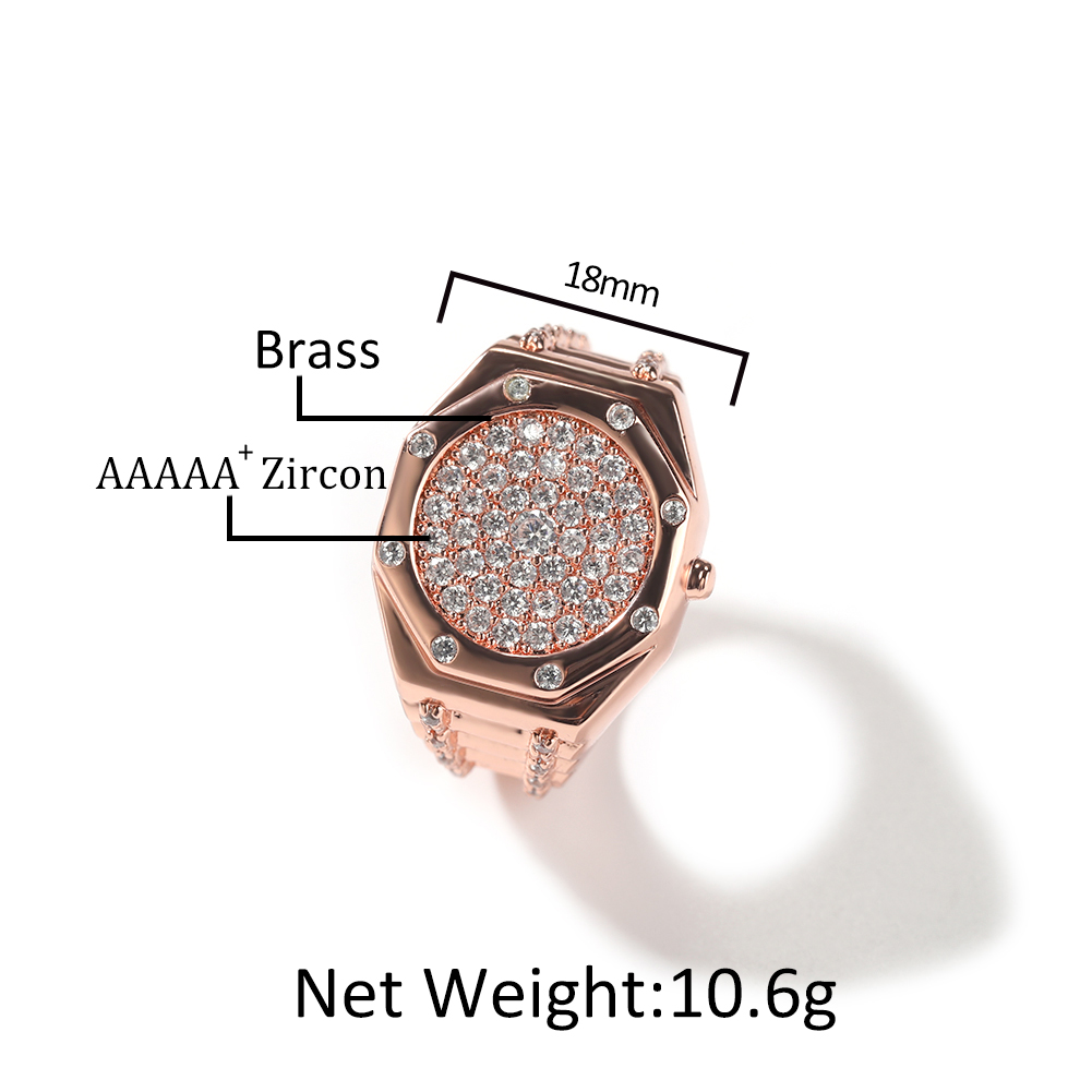 THE BLING KING AP Watch Rings  - King'S Jewelry Watches recension och pris