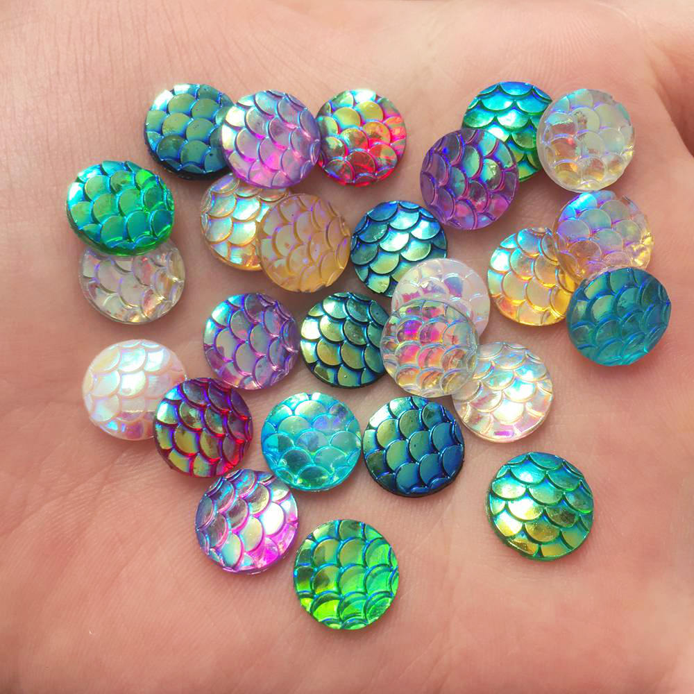 Shiny 100Pcs AB Resin 10mm Rou - Paradise Jewelry & Watches Llc Miami Reviews recension och pris