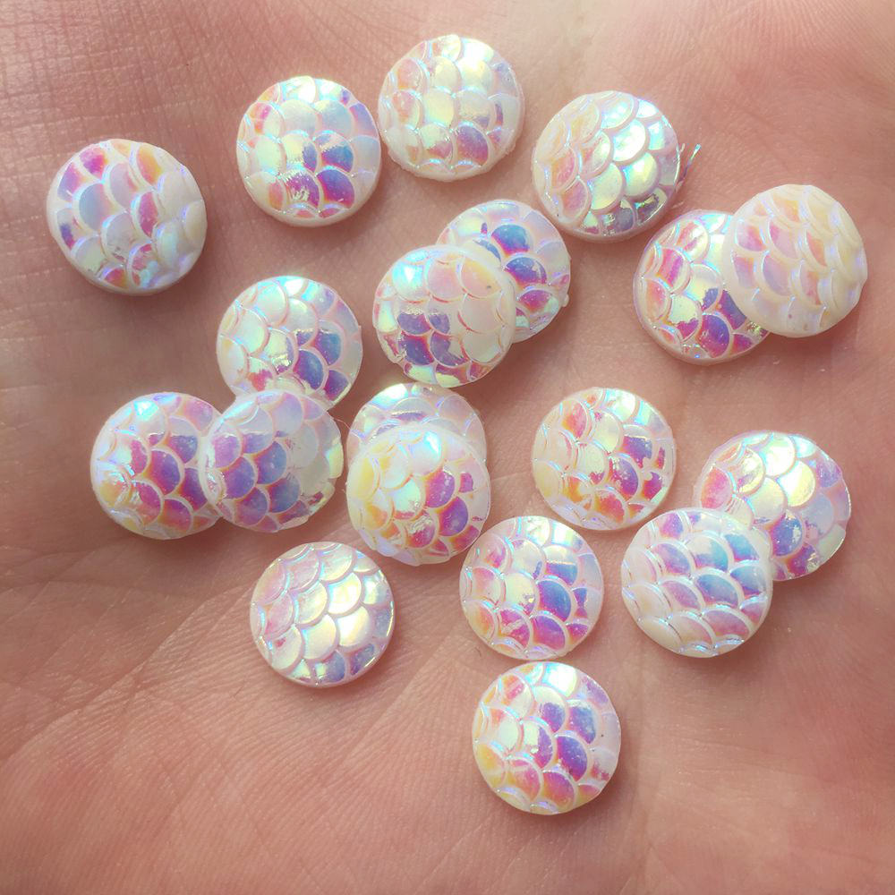 Shiny 100Pcs AB Resin 10mm Rou - Paradise Jewelry & Watches Llc Miami Reviews recension och pris