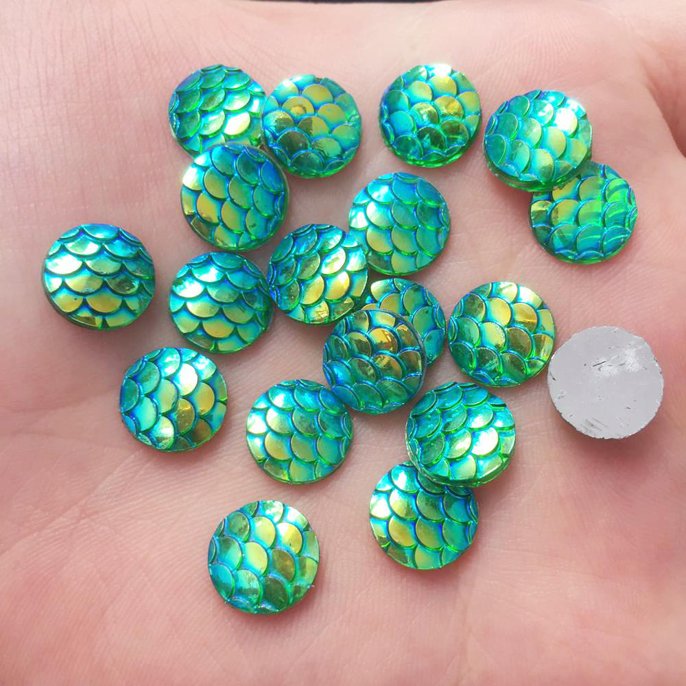 Shiny 100Pcs AB Resin 10mm Rou - Paradise Jewelry & Watches Llc Miami Reviews recension och pris